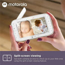 Motorola - 2 Cameras Wifi Baby Monitor with Crib Mount Image 5