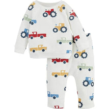 Mud Pie - 2Pk Baby Boy Tractor Set Image 1
