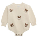 Mud Pie - Baby Bear Sweater Bubble Image 1