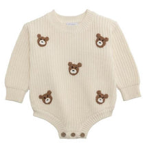 Mud Pie - Baby Bear Sweater Bubble Image 1