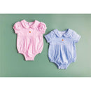 Mud Pie - Baby Blue Gingham Pumpkin Bubble  Image 3