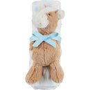 Mud Pie - Baby Boy Blue Star Swaddle & Rattle Set Image 1