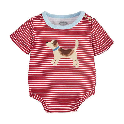 Mud Pie - Baby Boy G Dog Farm Crawler  Image 1