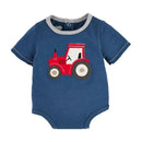 Mud Pie - Baby Boys Tractor Farm Crawler, 3/6M Image 1