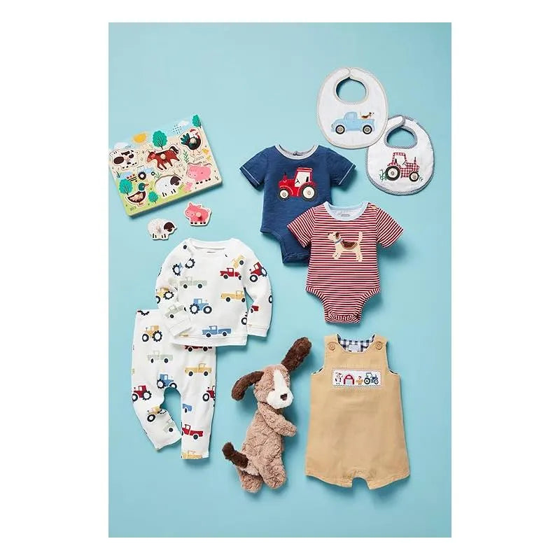 Mud Pie - Baby Boys Tractor Farm Crawler, 3/6M Image 2