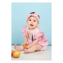 Mud Pie - Baby Girl Pencil Bubble & Headband Set, Pink Image 2