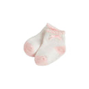 Mud Pie - Baby Girl Pink Baby Socks, Dot Pink Image 1