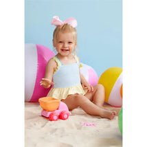 Mud Pie - Baby Girl Seersucker Ric-Rac Swimsuit Image 2