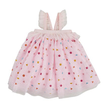 Mud Pie - Baby Girls Children's Sparkle Mesh Birthday Dress Pink Image 1