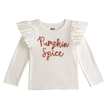 Mud Pie - Baby Ivory Pumpkin Tinsel Tees Image 1