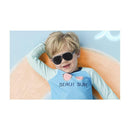 Mud Pie Baby Navy Aviator Boy Sunglasses with Strap Image 3