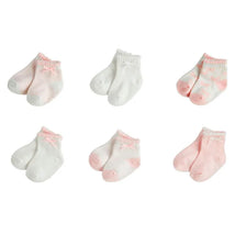 Mud Pie - Baby Pink Baby Socks, Bow Pink Image 1