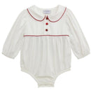 Mud Pie - Baby Tartan Bow Bubble Image 1