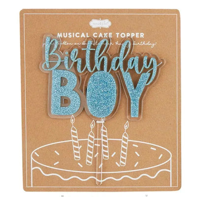 Mud Pie - Birthday Boy Cake Toppers Image 1