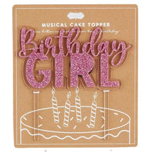 Mud Pie - Birthday Girl Cake Toppers Image 1