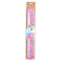 Mud Pie - Birthday Light-Up Slap Bracelets, Cupcake Image 1