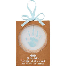 Mud Pie Blue Handprint Ornament Image 1