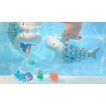 Mud Pie - Blue Shark Scooper Set Bath Toy Image 2