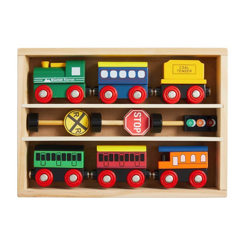 Mud Pie - Boxed Woo Train Set Toys Image 1