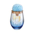 Mud Pie - Boy Mom Wine Glass Set Image 1