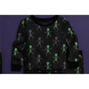 Mud Pie - Boy Skeleton Glow Toddler Pajamas Image 2