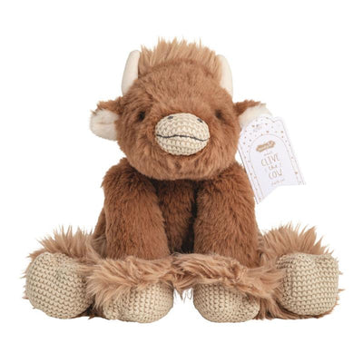 Mud Pie Clive The Cow Plush Pal