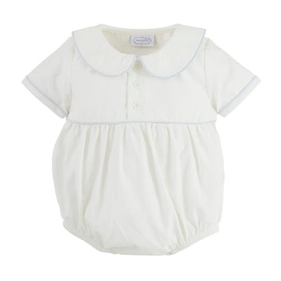 Mud Pie - Collared Poplin Baby Bubble Image 1