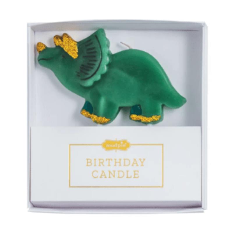 Mud Pie Dinosaur Figural Birthday Candle | MacroBaby