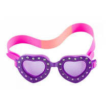 Mud Pie - Girl's Purple Heart Goggles Image 1