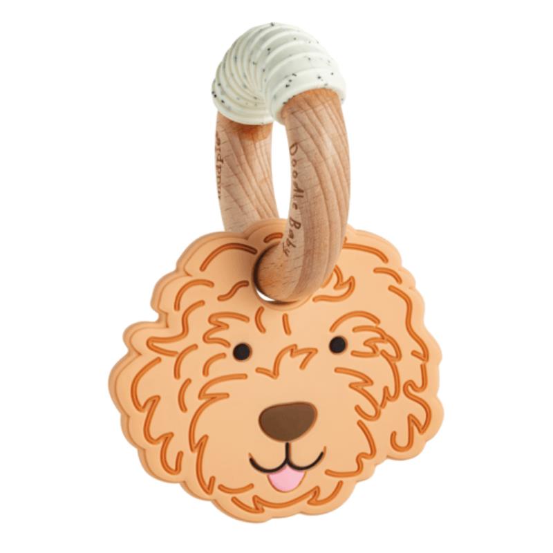 Mud Pie Light Golden Doodle Teethers | MacroBaby