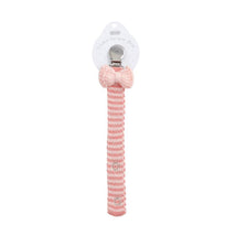 Mud Pie Light Pink Bow Crochet Pacy Image 1