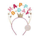 Mud Pie - Light Up Happy Bday Headband Image 1