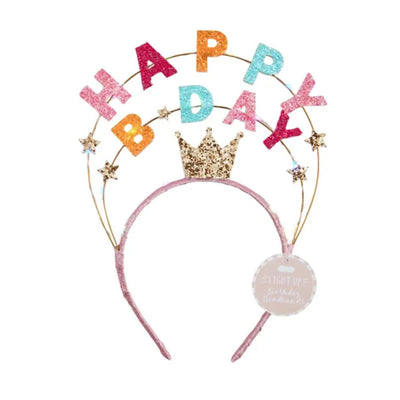 Mud Pie - Light Up Happy Bday Headband Image 1