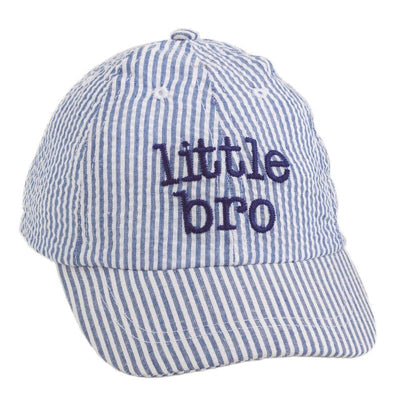 Mud Pie Little Bro Embroidered Hat Image 1