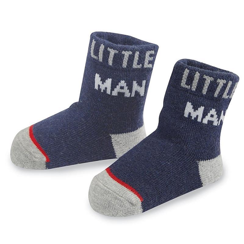 Mud Pie - Little Man Socks, Blue Image 1