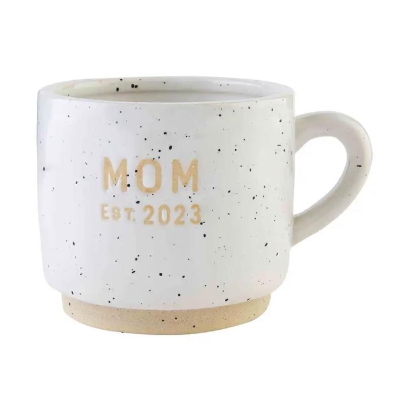 Mud Pie - Mom Est 2023 Parent Mugs 6 Oz Image 1