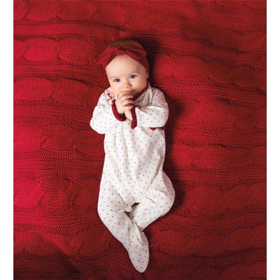 Mud Pie - My 1St Christmas Sleeper & Headband Set  Image 2
