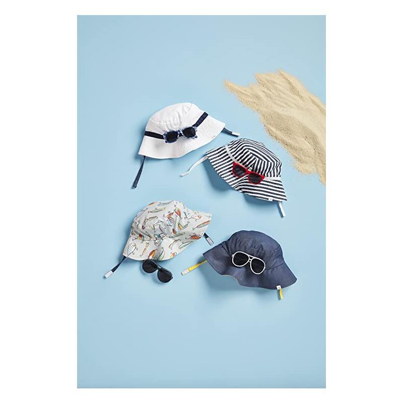 Mud Pie Navy Hat & Sunglasses Set Image 2