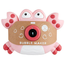Mud Pie - Pink Crab Bubble Maker Image 1