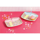 Mud Pie Pink Musical Birthday Cake Plate Set Image 2