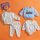 Mud Pie - Pumpkin Sweatshirt Bubble 3/6M Image 2