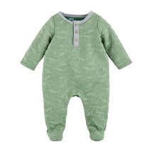 Mud Pie - Quilted Dino Sleeper, 0-3 Months Image 1