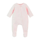 Mud Pie - Quilted Heart Sleeper, Pink, 0-3 Months Image 1