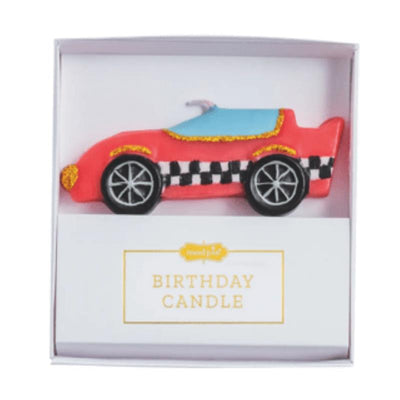 Mud Pie Racecar Figural Birthday Candle Image 1