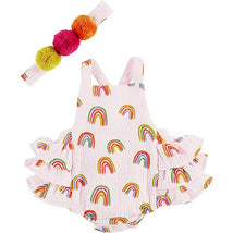 Mud Pie Rainbow Bubble & Headband Set Image 1