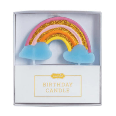 Mud Pie Rainbow Figural Birthday Candle Image 1