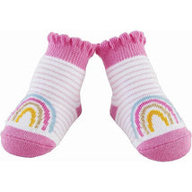 Mud Pie - Rainbow Stripe Baby Socks Image 1
