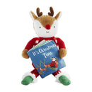 Mud Pie - Reindeer Plush Whit Book Its Christmas Time Image 1