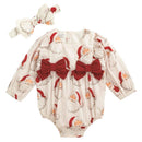 Mud Pie Santa Bubble & Headband Set