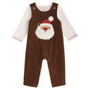 Mud Pie Santa Corduroy Longall Set